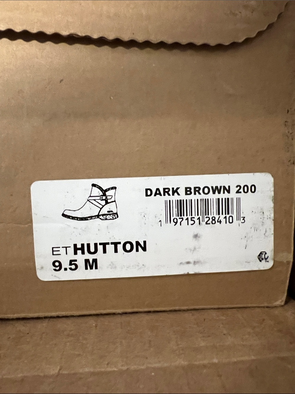 Earth Women's Hutton Suede Ankle Booties in Dark Brown with Shearling Collar - Picture 8 of 8